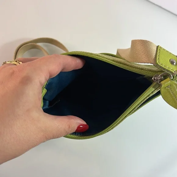 Coach | Apple 🍏 Lime Y2K Signature C Monogram Jacquard Swingpack - Picture 3 of 10